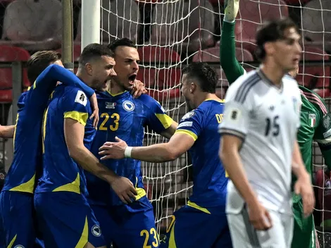 Italia iguala a La Roja: se queda por tercera vez sin Mundial tras batacazo de Bosnia