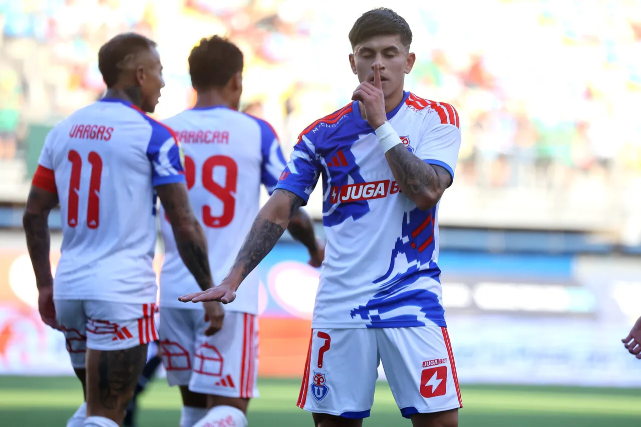 Maxi Guerrero fue clave en la U. | Foto: Photosport