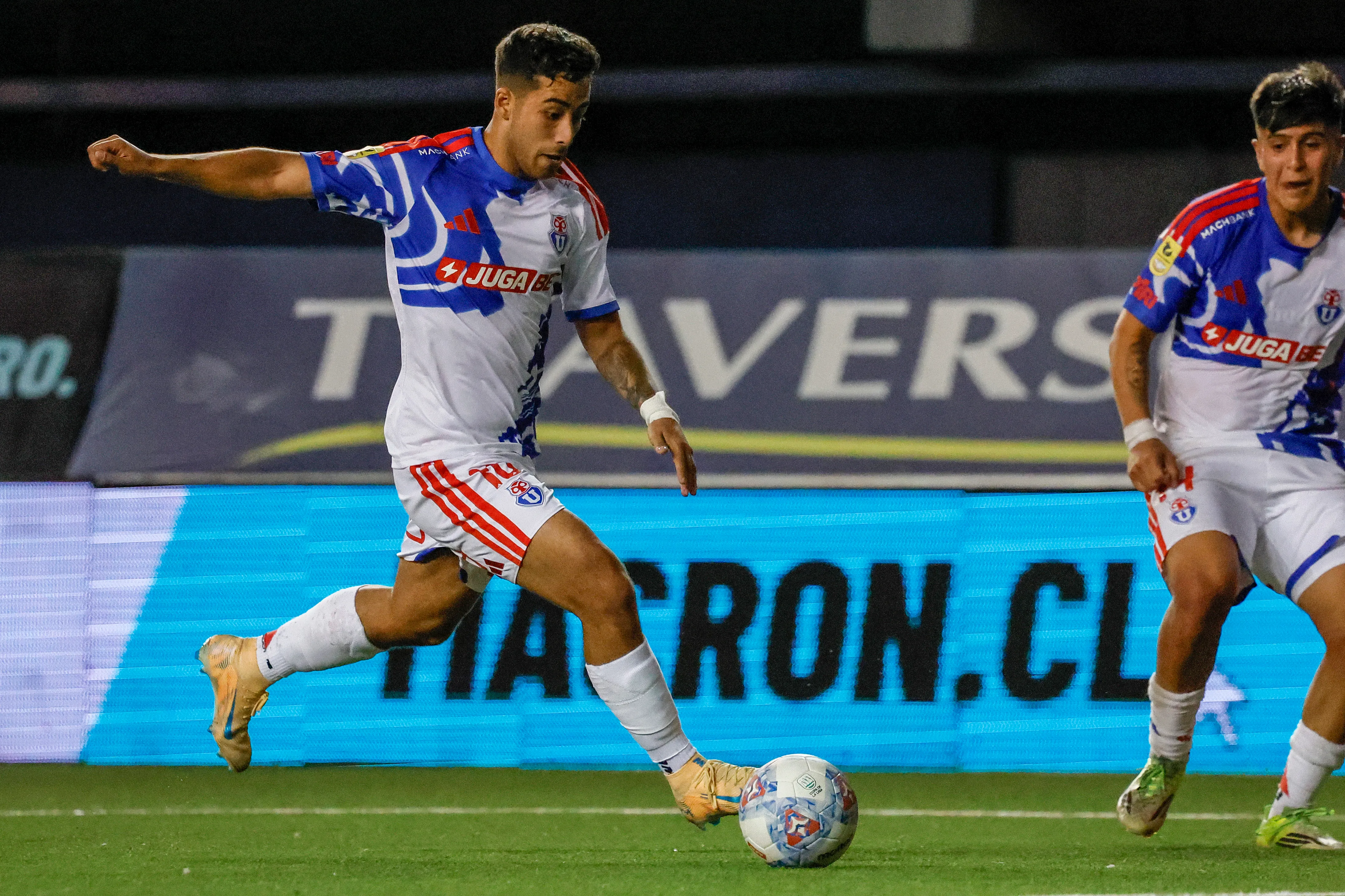Lucas Assadi volvió a la acción en Universidad de Chile. (Imagen: Photosport)