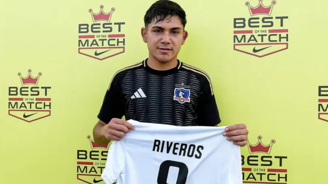 Gadiel Riveros en el torneo que le abrió las puertas en Brasil. (Foto: Colo Colo Fútbol Joven)