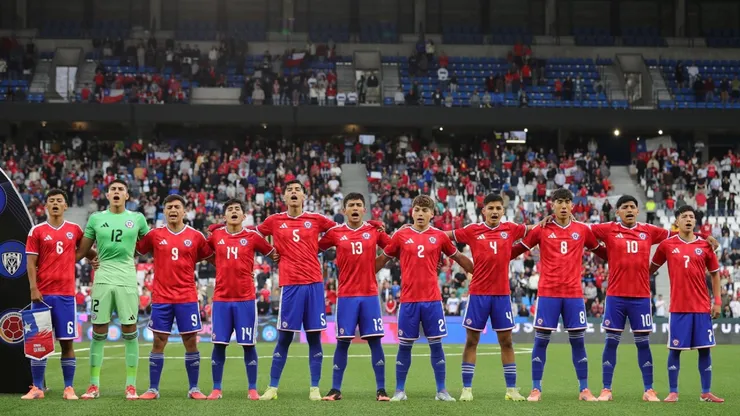 La Roja Sub 17 se apronta para su debut en el Sudamericano de la categoría. (Foto: Photosport)