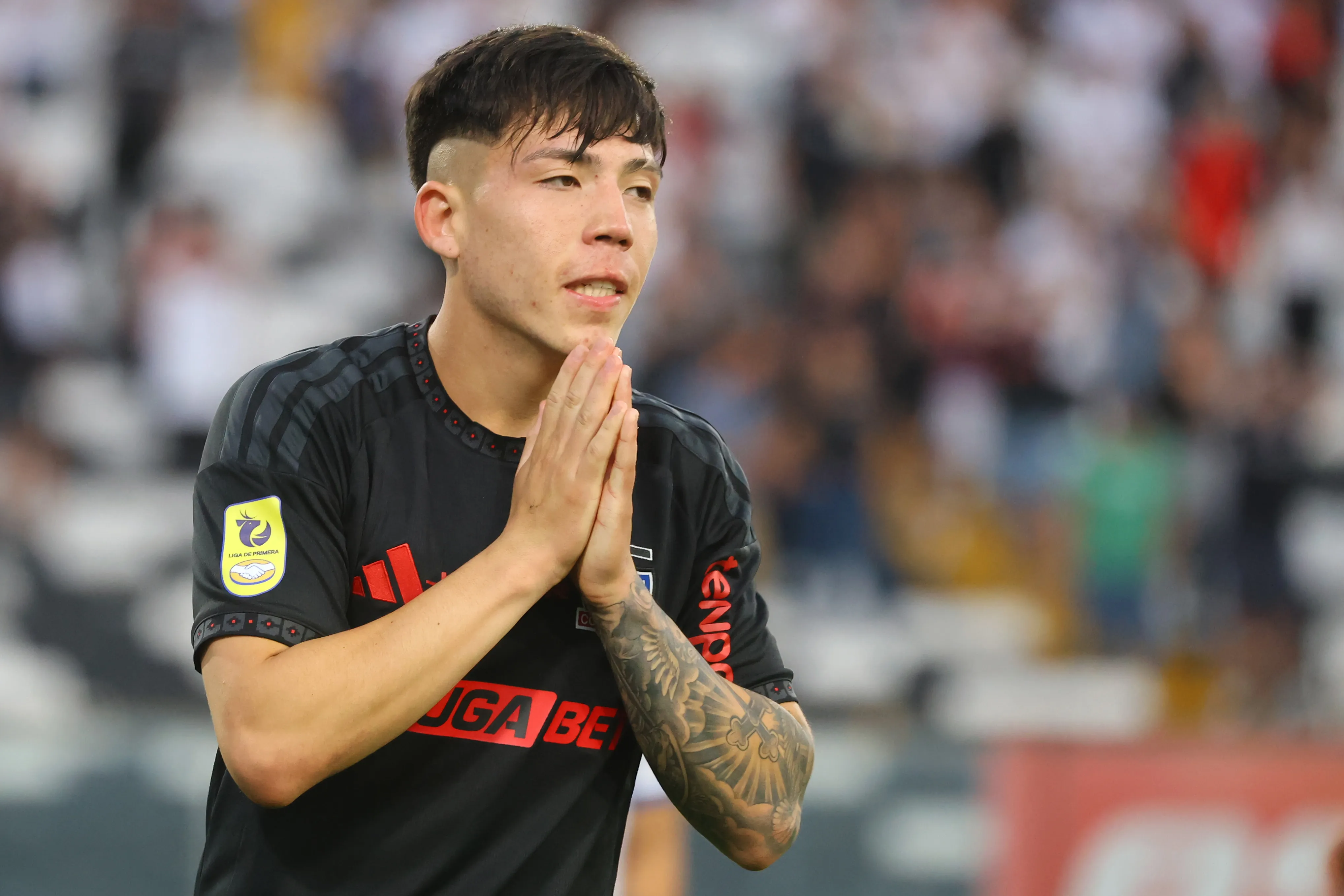 Leandro Hernández anotó su primer gol oficial en Colo Colo. (Imagen: Photosport)