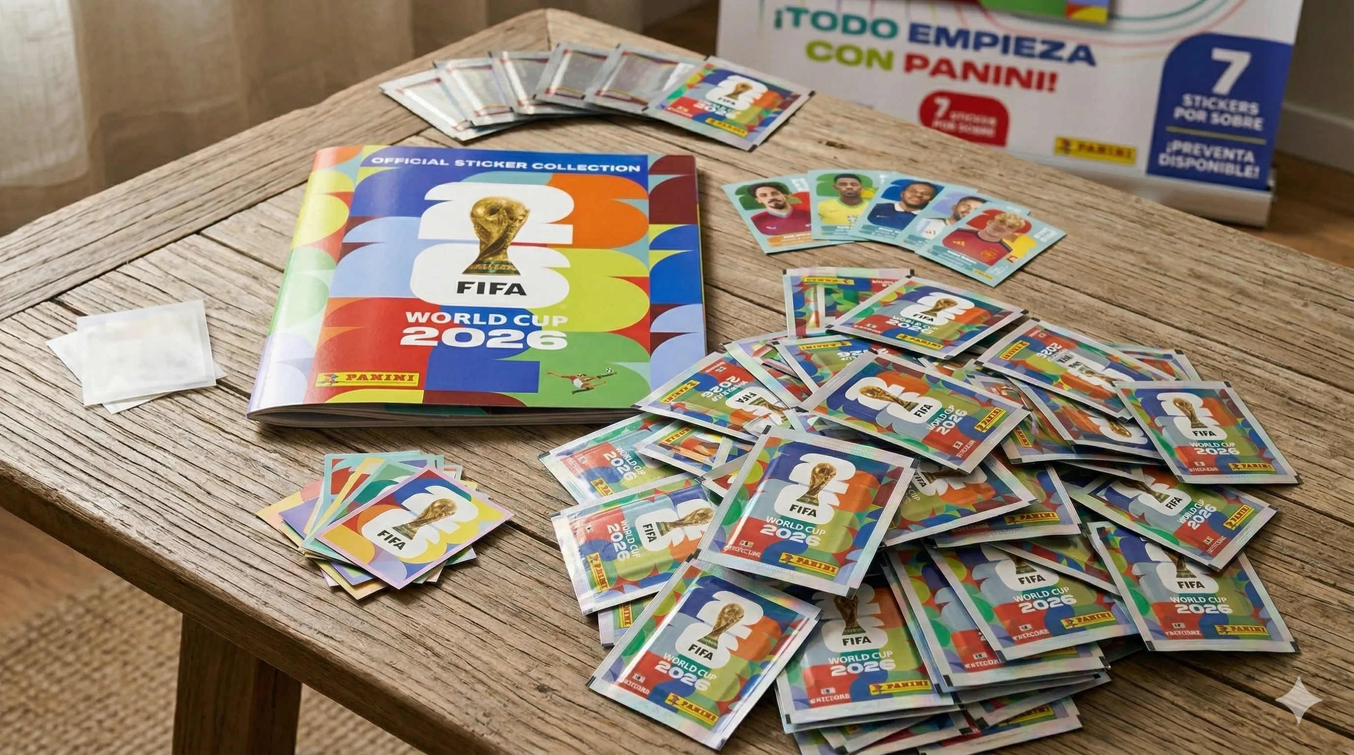¡Locura total por Álbum Panini Mundial 2026!