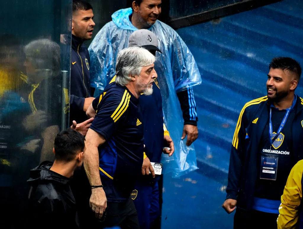 Rafael Di Zeo, líder de “La 12”, la popula barra de Boca Juniors (Getty Images).