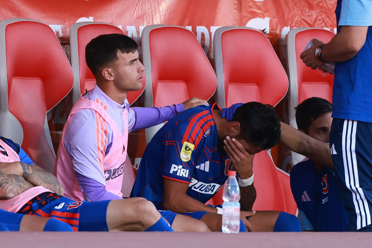 Lucero busca una rápida recuperación en la U | Foto: Photosport