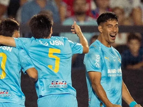 Salomón Rodríguez integra el podio de los mejores de la liga uruguaya