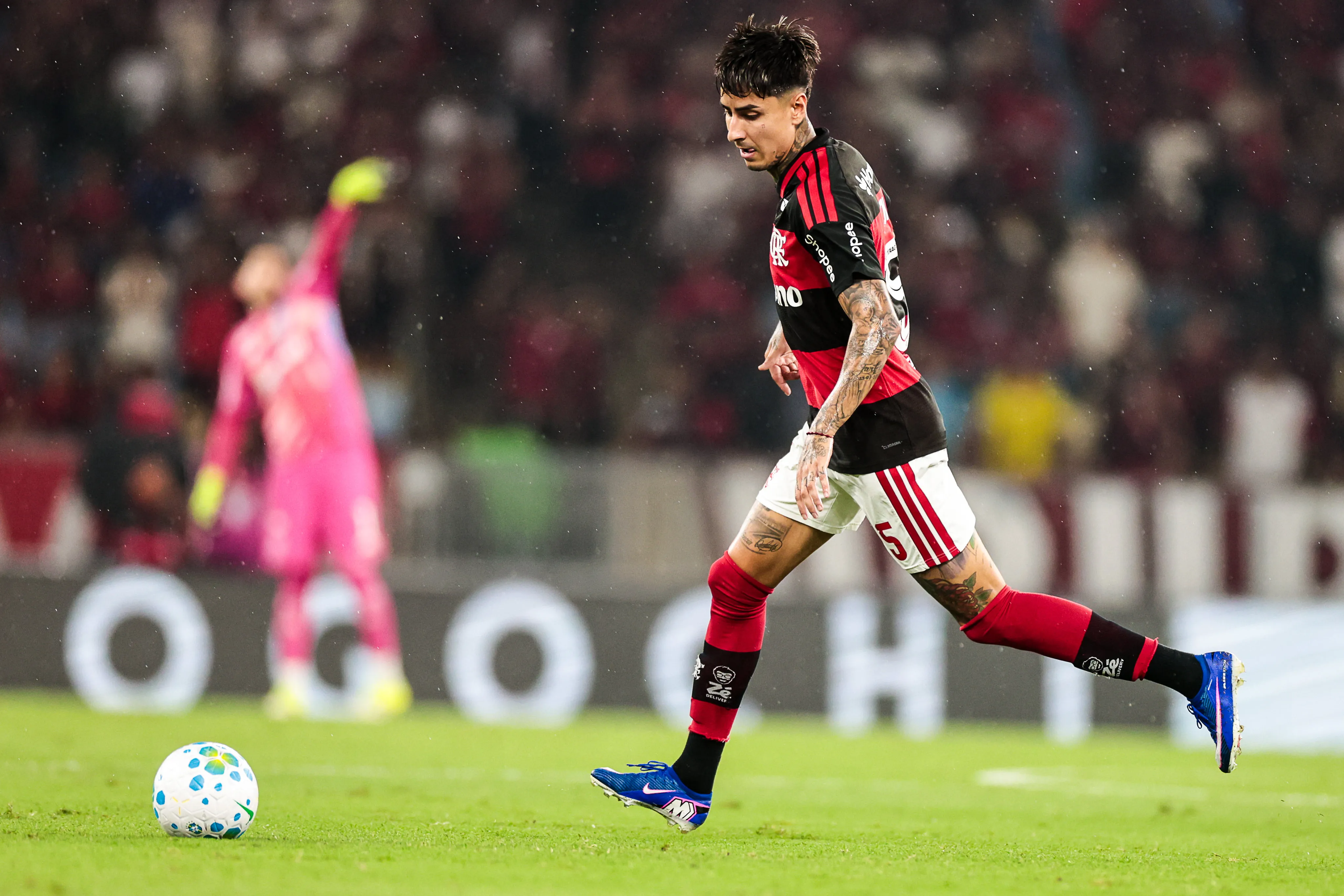 Pulgar vivió una tarde para el olvido en Brasil | Foto: Flamengo Flickr