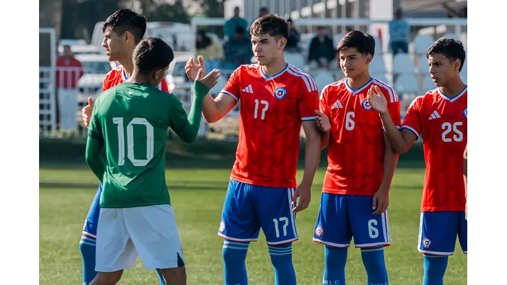 La formación de Chile para enfrentar a Uruguay en el Sudamericano sub 17.