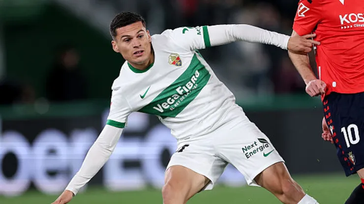 Lucas Cepeda sufre otro traspié con el Elche. (Foto: Getty Images)