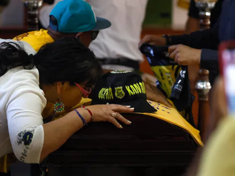 El último adiós de los hinchas de San Luis al gran Pititore