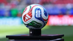 Acción de fútbol este sábado.