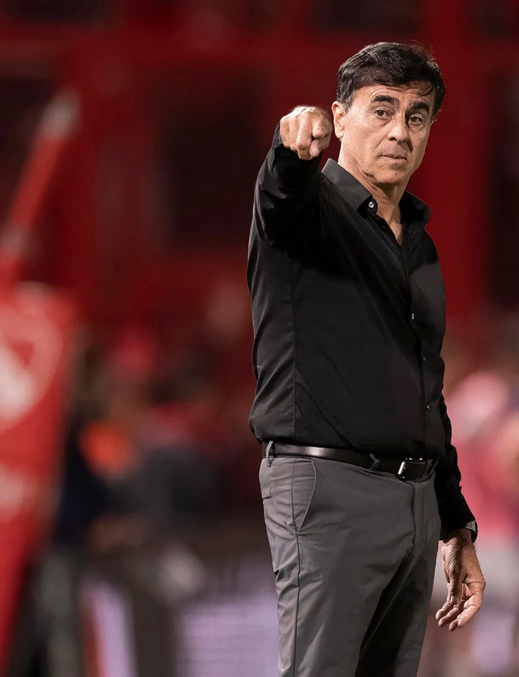 Gustavo Quinteros dirige a Independiente desde 2025. (Foto: @caindependiente)