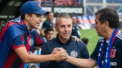 Gustavo Álvarez unió a los hinchas de Universidad de Chile y San Lorenzo de Almagro.