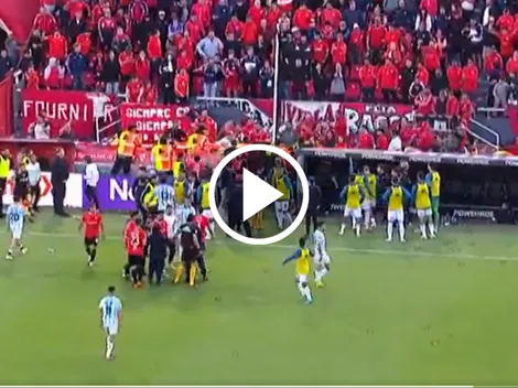 Hinchas de Independiente protagonizan escándalo vs. Racing