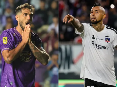 Joaquín Larrivey alaba a Arturo Vidal antes de recibir a Colo Colo