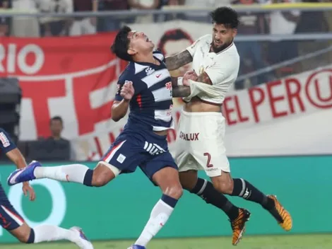 Esteban Pavez fue titular en la derrota de Alianza Lima ante la U peruana