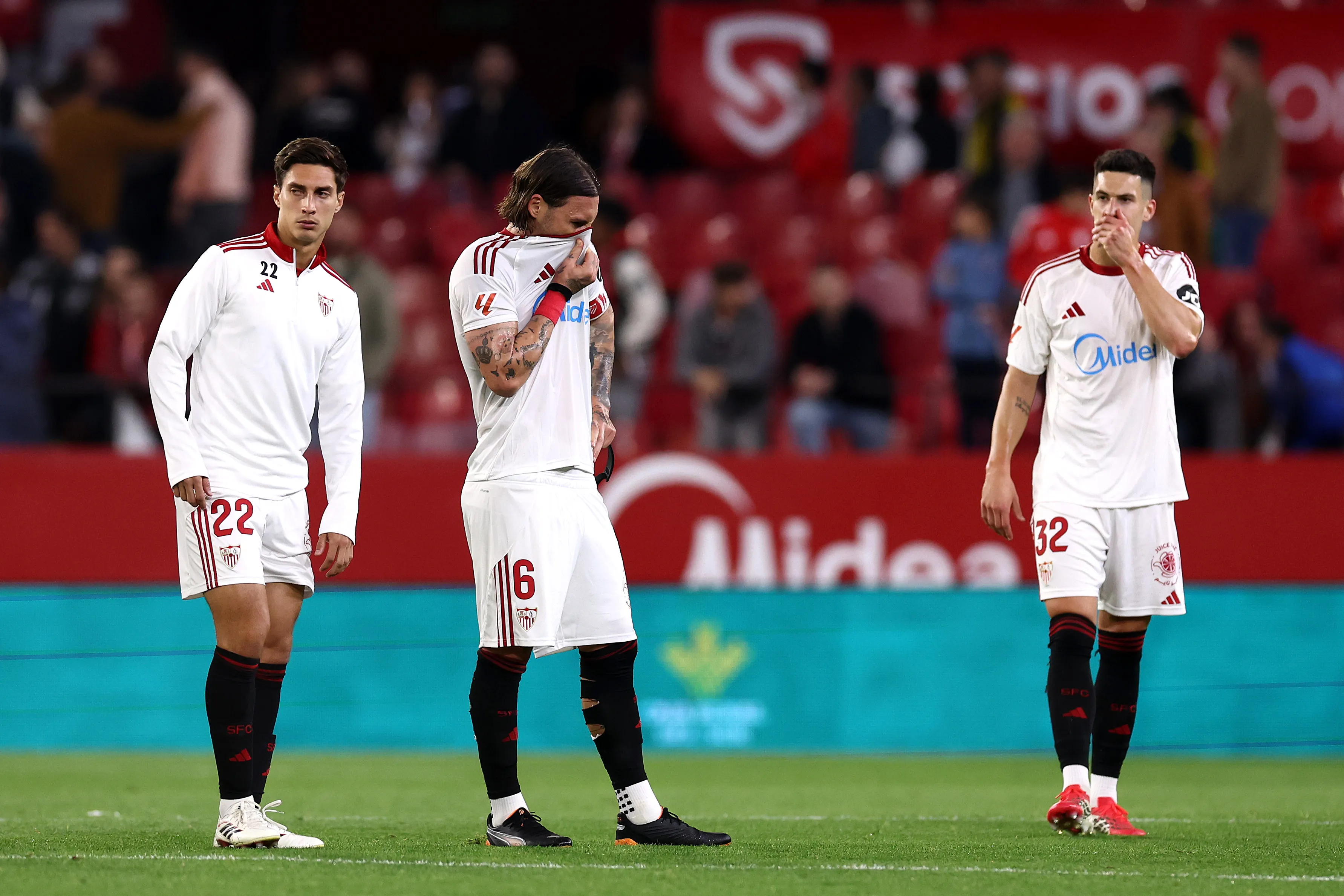 Esta es la tercera derrota consecutiva del Sevilla | FOTO: Fran Santiago/Getty Images