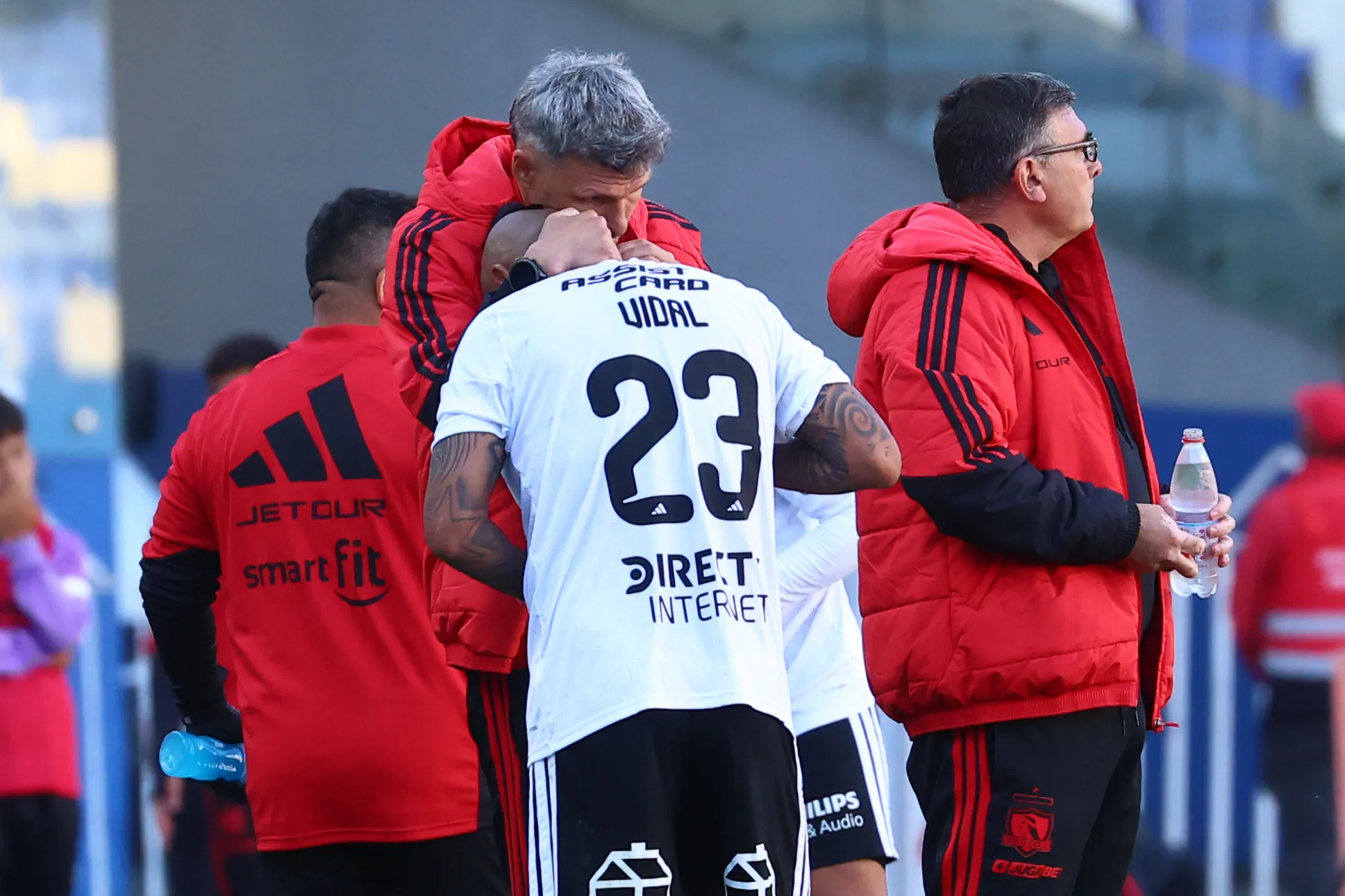 Pese al triunfo ante el León de Collao, el cuadro albo se ganó ciertas críticas | FOTO: Eduardo Fortes/Photosport