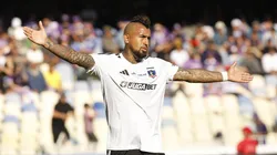Arturo Vidal hizo de las suyas en el triunfo de Colo Colo en Concepción. (Foto: Marco Vázquez/Photosport)