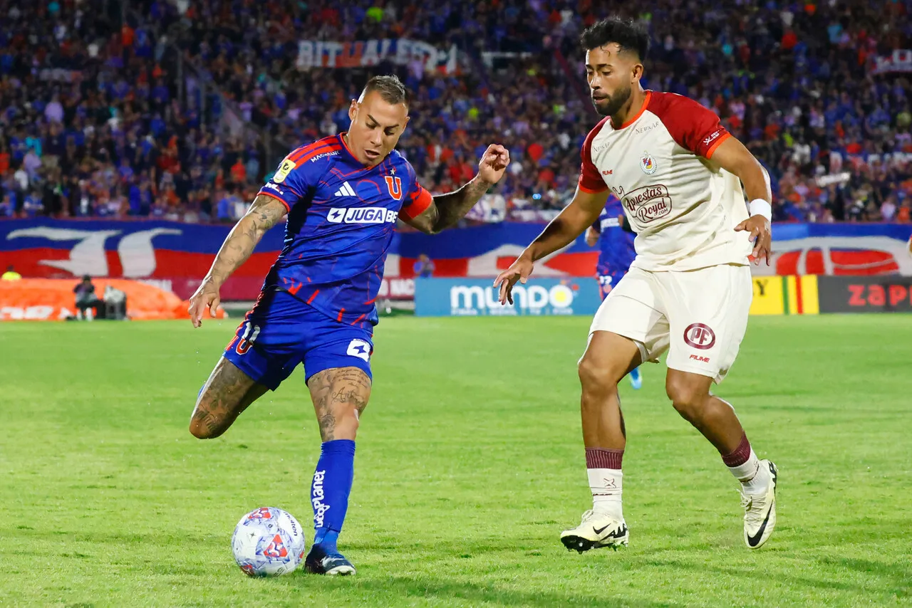 La U goleó ayer. | Foto: Photosport