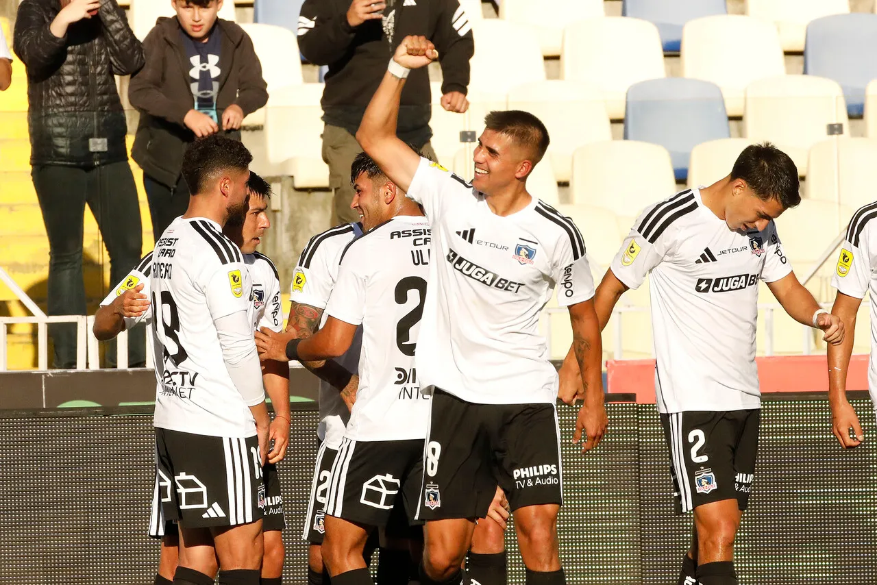 Madrid anotó el único gol albo ante Deportes Concepción. | Foto: Photosport