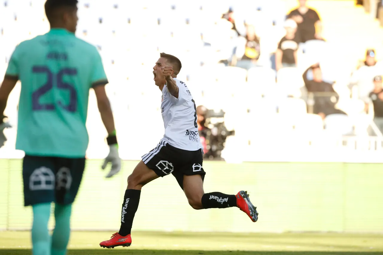 Madrid anotó el único gol ante Deportes Concepción. | Foto: Photosport
