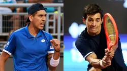 Alejandro Tabilo y Cristian Garin salen a la pista este miércoles en Montecarlo.