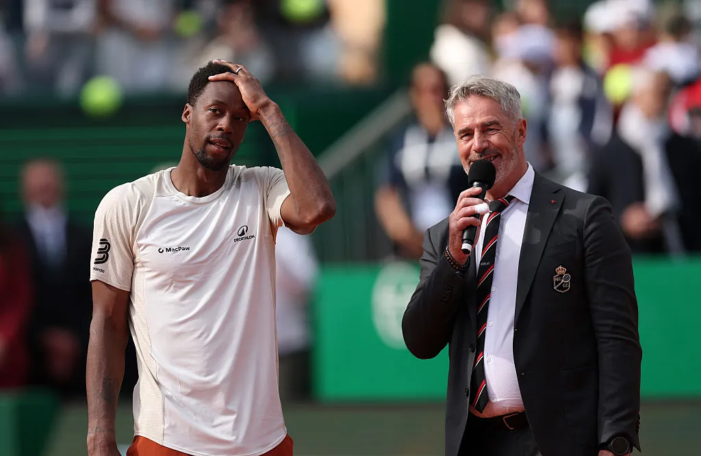 Gael Monfils cayó en dos sets ante Alexander Bublik en Montecarlo (Getty Images).