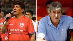 Iván Zamorano le pone presión a Manuel Pellegrini