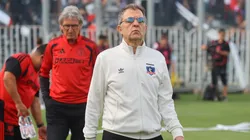 Aníbal Mosa habla sobre su continuidad en la presidencia de Blanco y Negro. (Foto: Jonnathan Oyarzún/Photosport)