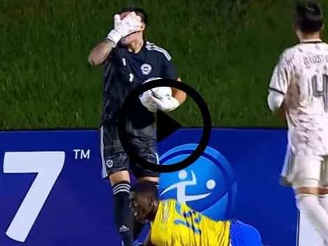 VIDEO: el insólito penal del portero de Chile en la derrota ante Colombia