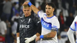 Fernando Zampedri no pudo evitar la caída de la UC ante Boca Juniors. (Foto: Jonnathan Oyarzún/Photosport)