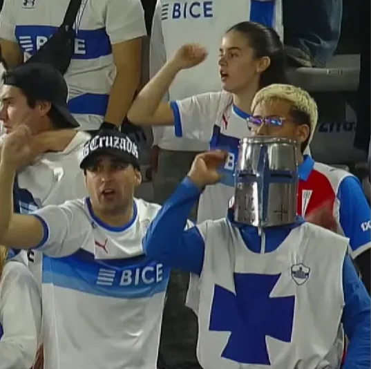 La imagen del “Caballero Cruzado” fue el detonante de los comentarios de Flavio Azzaro | FOTO: Captura