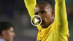 Omar Carabalí la rompió en la Copa Sudamericana. (Foto: Photosport)