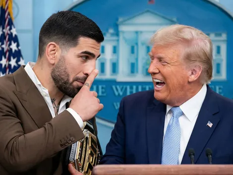 Ilia Topuria advierte a Donald Trump: "acabará dormido en el primer asalto"