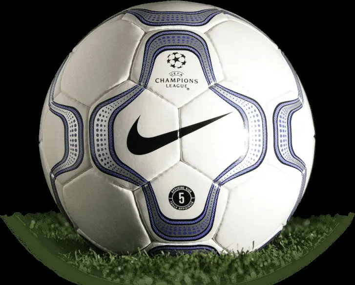 Este fue el último balón de Nike en la Champions League 2000-2001.
