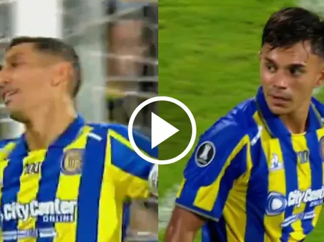Video: El fuerte enojo de Di María con Pizarro en medio del partido de Rosario