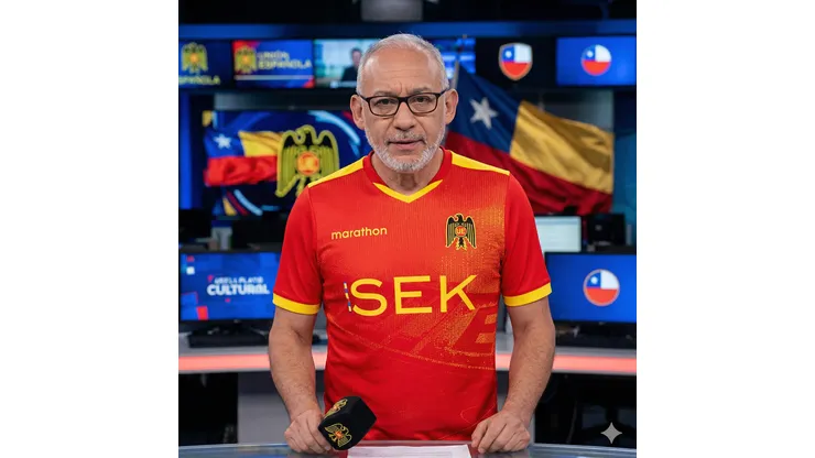 Mauricio Israel saca a flote su lado hincha de Unión Española.