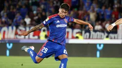 Fernando Gago aborda la irrupción de Lucas Barrera.