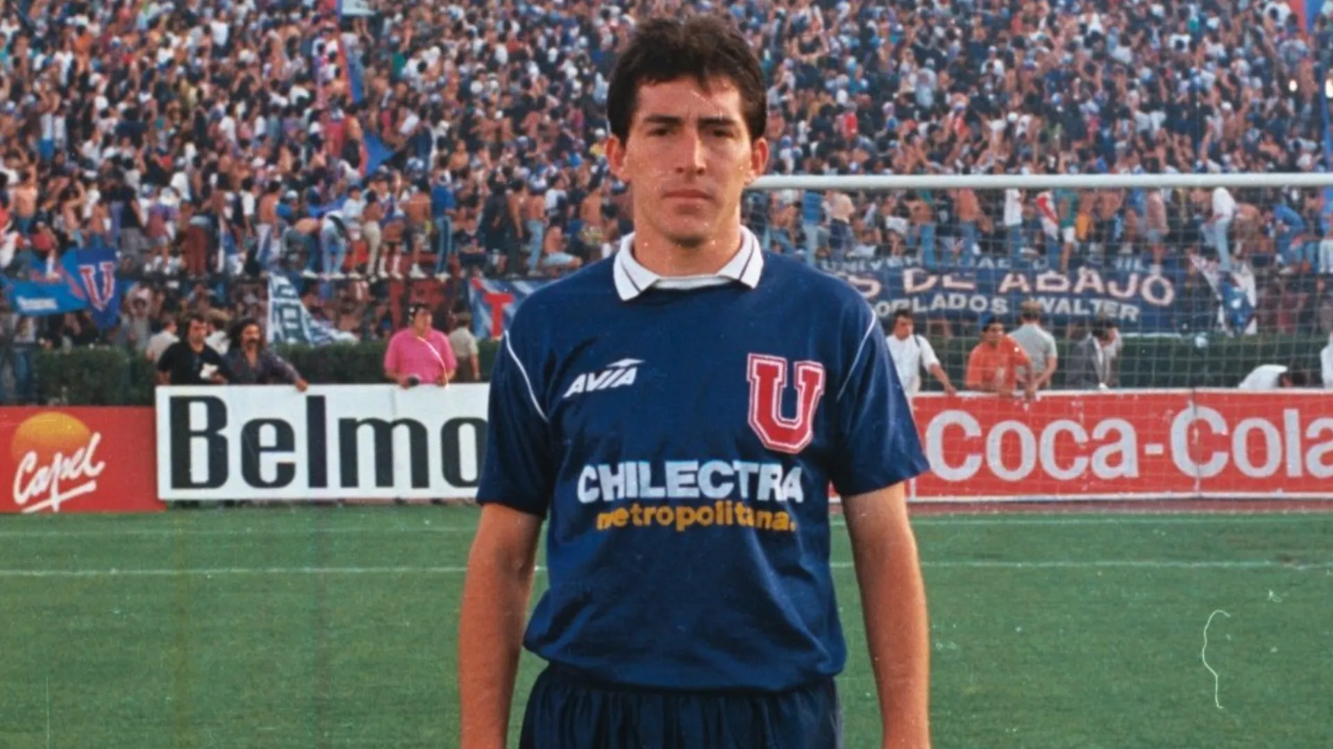 Cristián Mora abordó la suplencia de Franco Calderón. (Foto: Universidad de Chile)