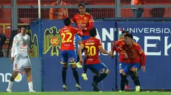 Andrés Vilches le dio el empate a Unión Española ante Cobreloa.