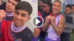 Un especial momento se vivió en el Centro Deportivo Azul.