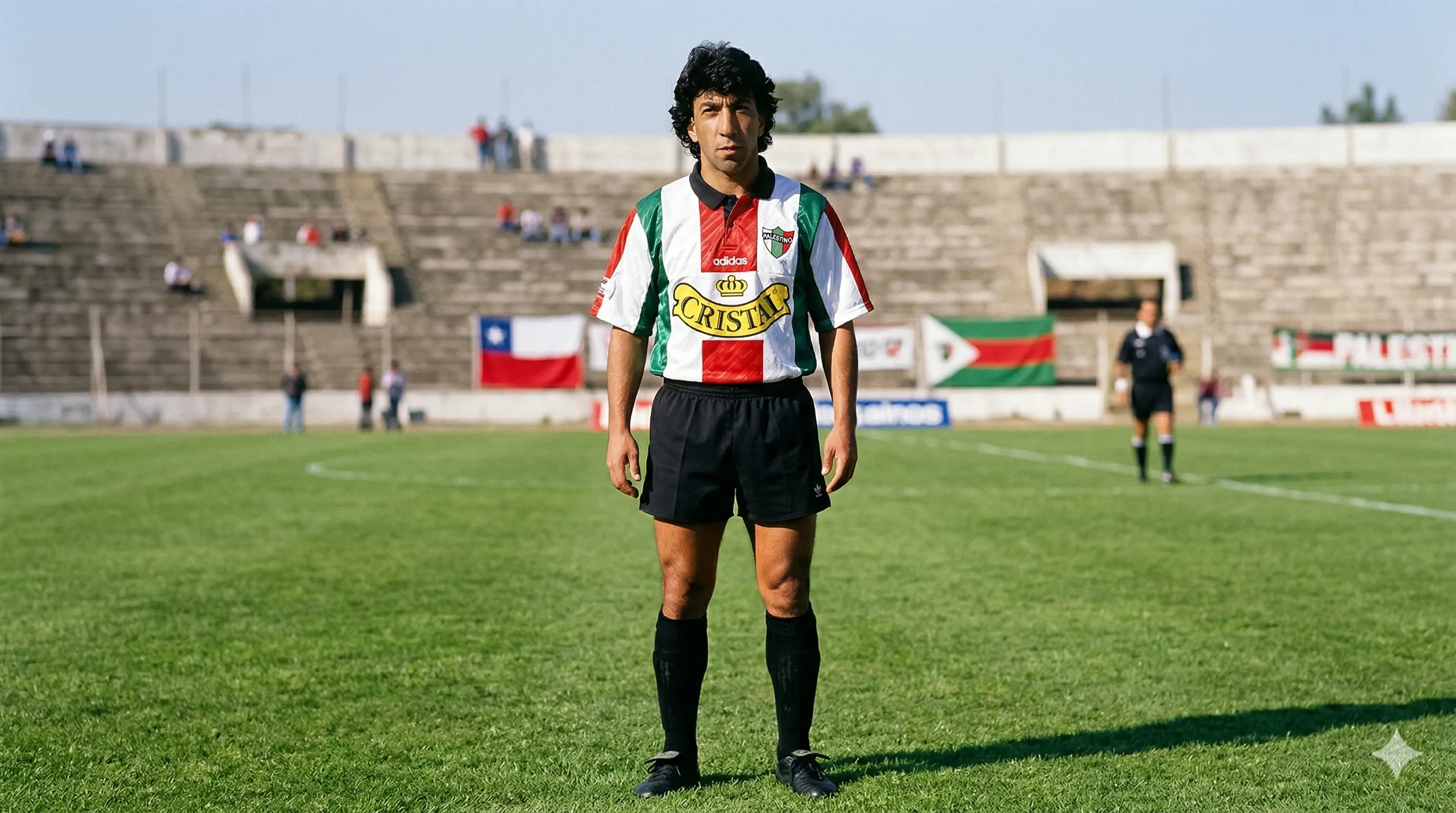 El Cucho tuvo un paso por Palestino donde conoció a Manuel Pellegrini