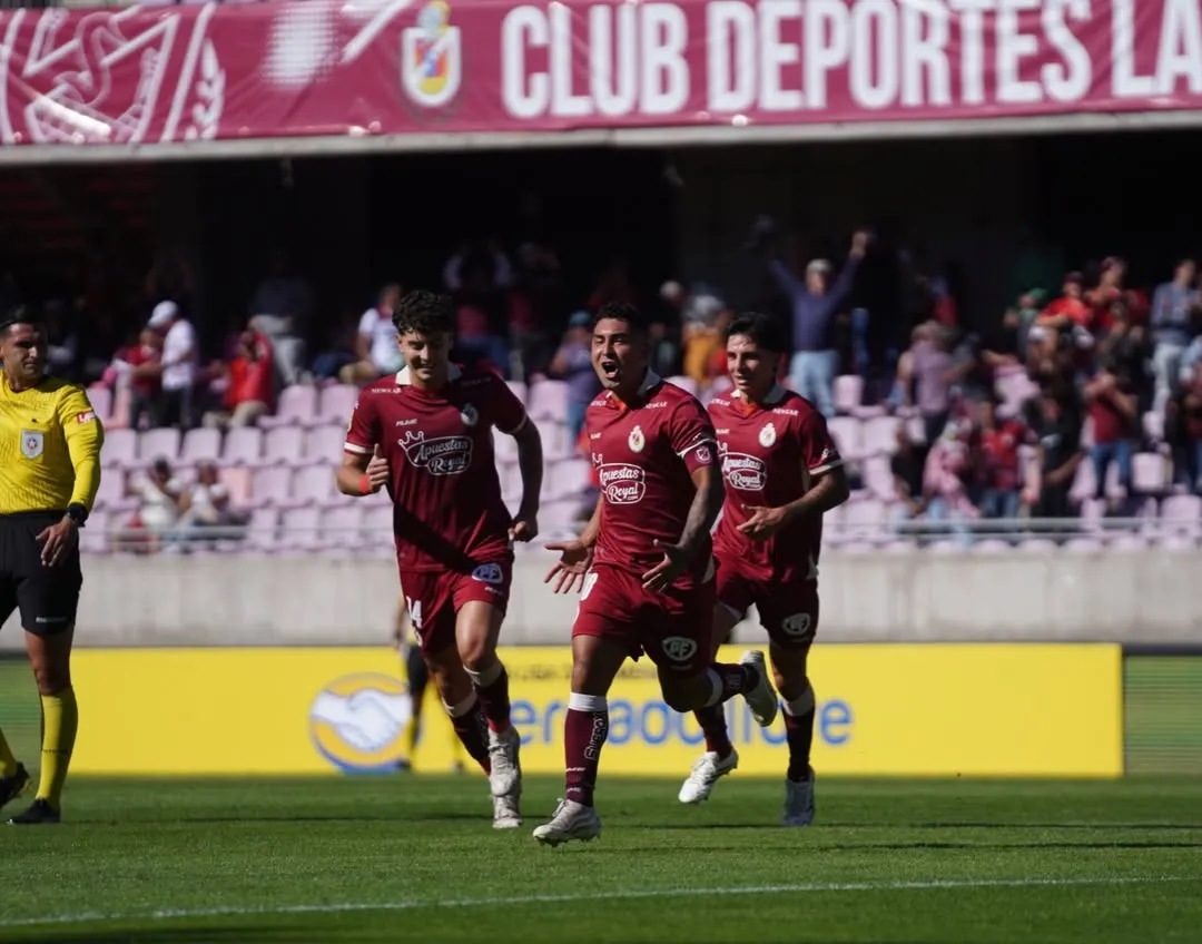 Jeisson Vargas celebrando su golazo ante los Ruleteros | FOTO: Deportes La Serena