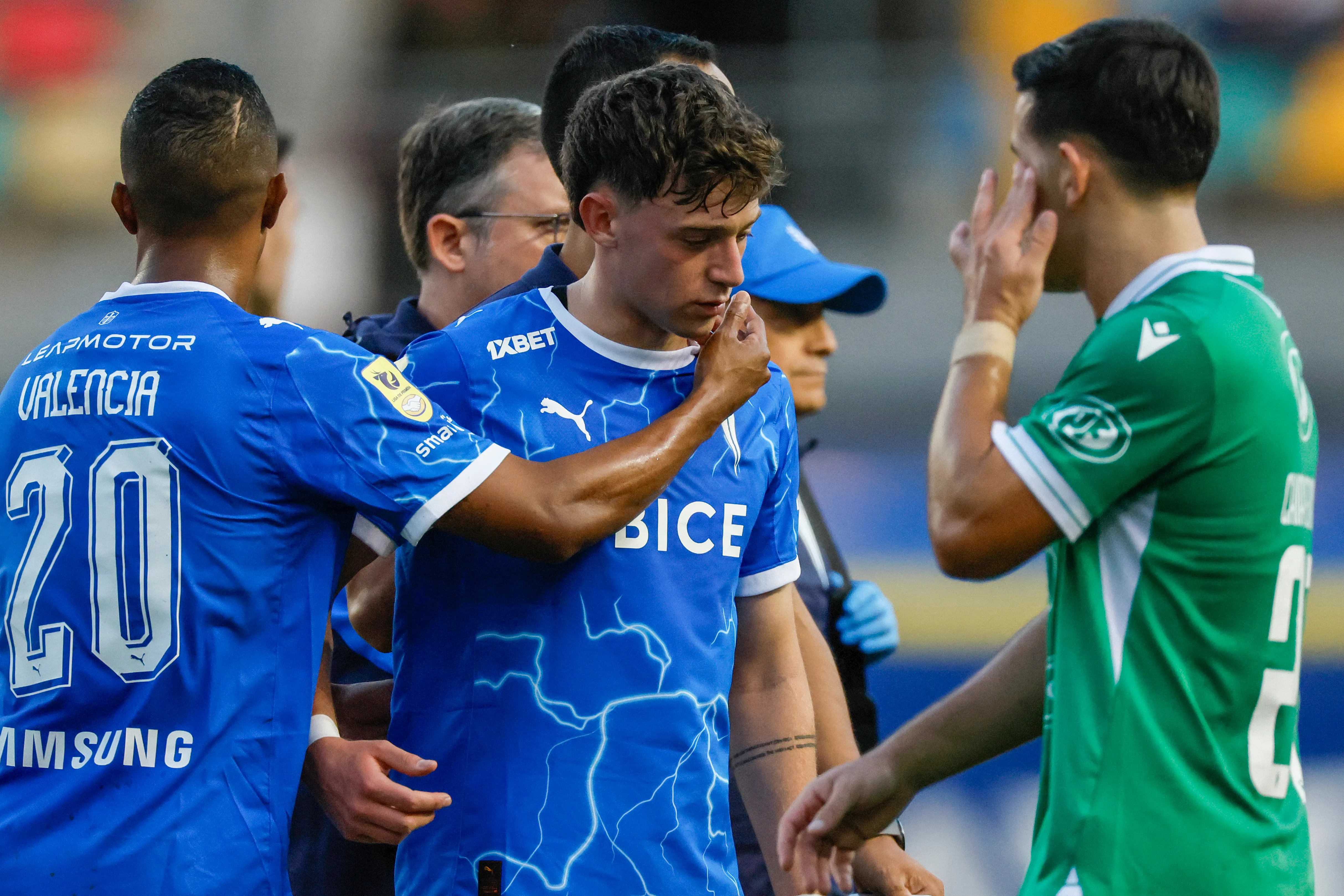 Universidad Católica derrotó 4-3 a Audax Italiano. (Imagen: Photosport)