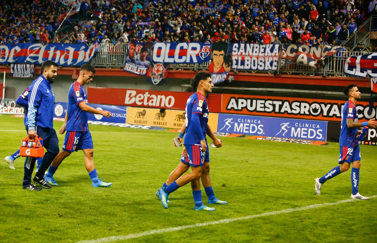 La U vuelve a Santiago con las manos vacías. | Foto: Photosport