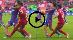 La dura infracción que recibió Javier Altamirano en el duelo ante Ñublense