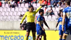 El árbitro Matías Assadi informó al corpóreo de La Serena. (Foto: Alejandro Pizarro Ubilla/Photosport)