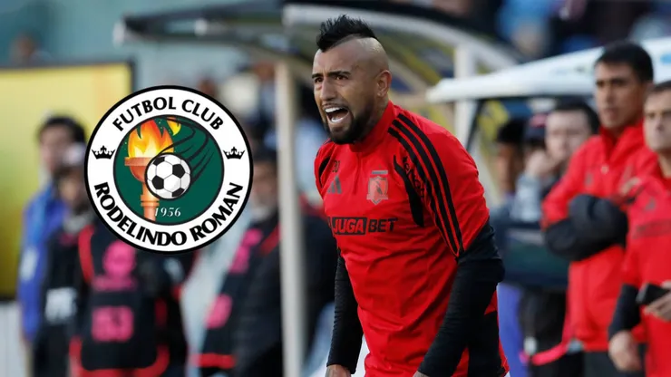 Arturo Vidal debutó como DT de Rodelindo Román. (Foto: Photosport)