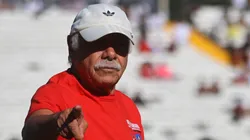 Caszely apadrinó a figura alba.